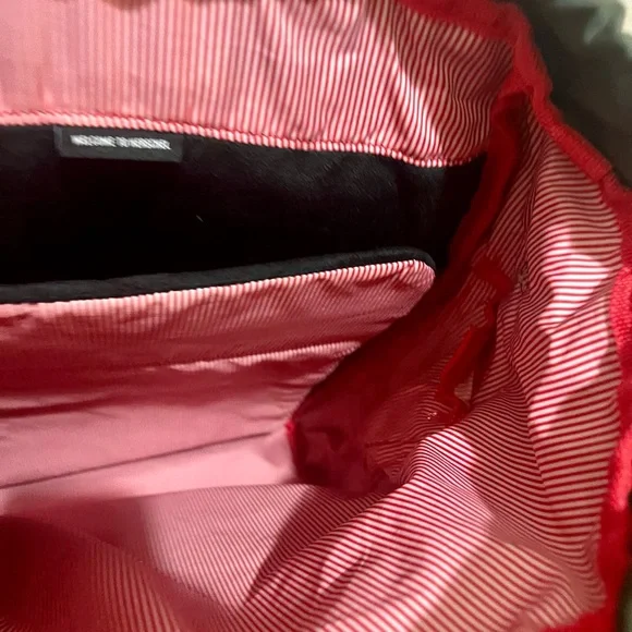 Herschel Supply Company Olive and Pink Salmon Backpack - Picture 11 of 16